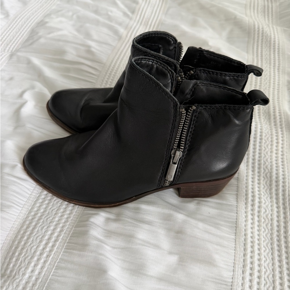 Lucky Brand Basel Booties in Black